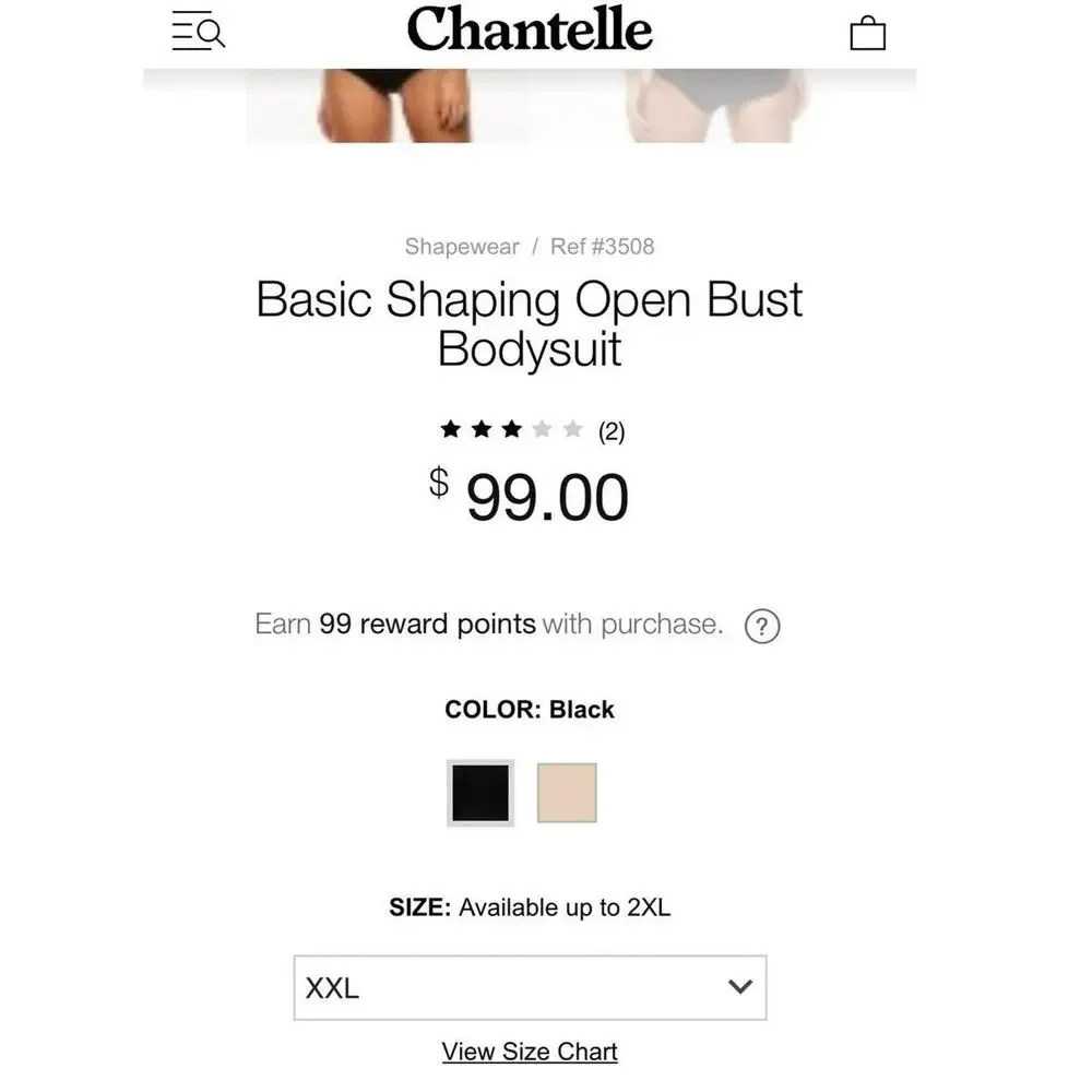 Chantelle nwt basic